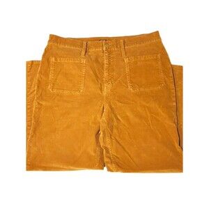 J.Crew Women’s Rust Corduroy 90s Straight Pants 32